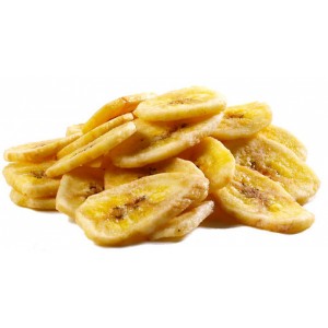 Banana Chips με σιρόπι γλυκόζης και μέλι 100gr